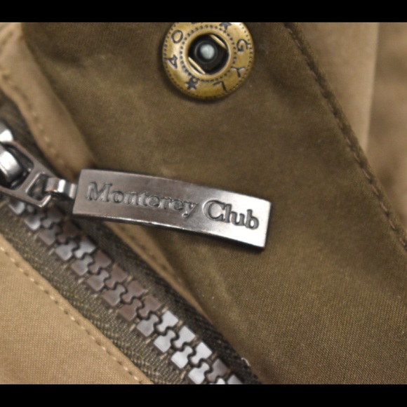 Ritz Carlton Monterey Club Men’s Suede Windbreaker - Picture 8 of 12